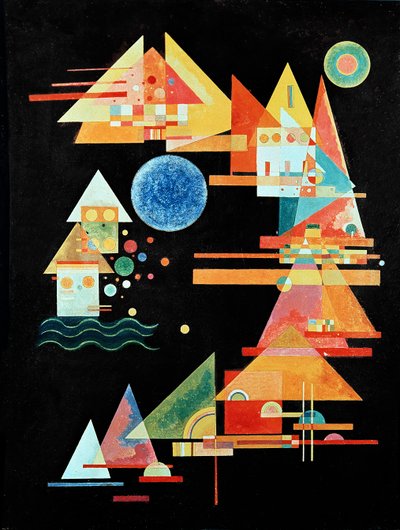 Bow and Arrow by Wassily Kandinsky